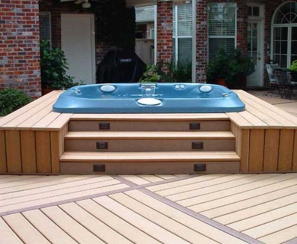 Decks with Hot Tubs