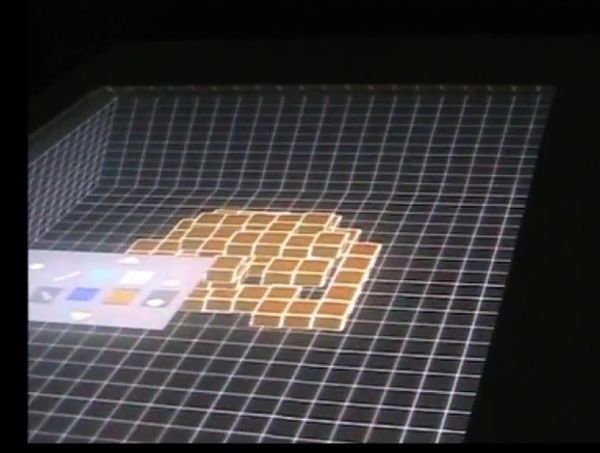 3D augmented reality coffee table