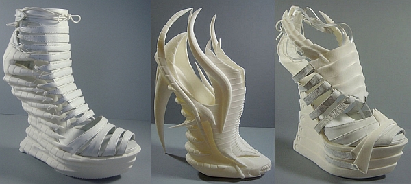 3D printed shoes by Janina Alleyne