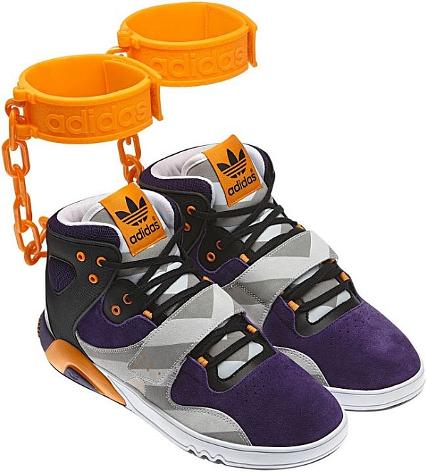 Adidas sparks outrage with ‘shackle’ sneakers