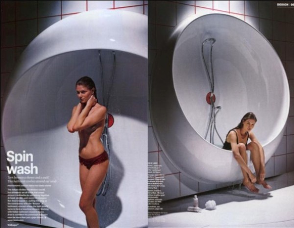 Bathroom concept by Ron Arad