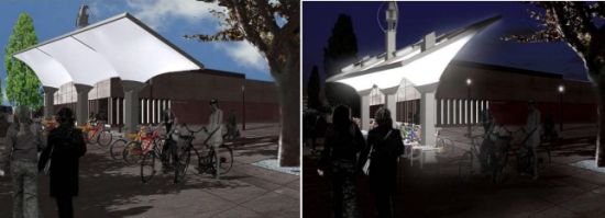 bus shelter canope5