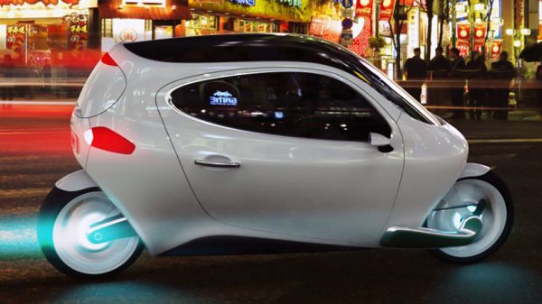 C-1 'rolling smartphone' electric vehicle