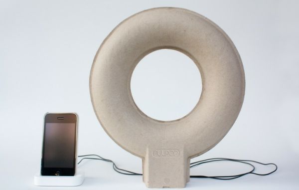 Doughnut-shaped Pulpop MP3 speaker