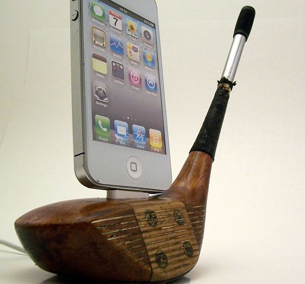 Golf Club iPhone Dock