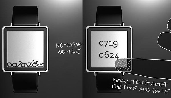 Gravity LCD watch puts time into free fall!