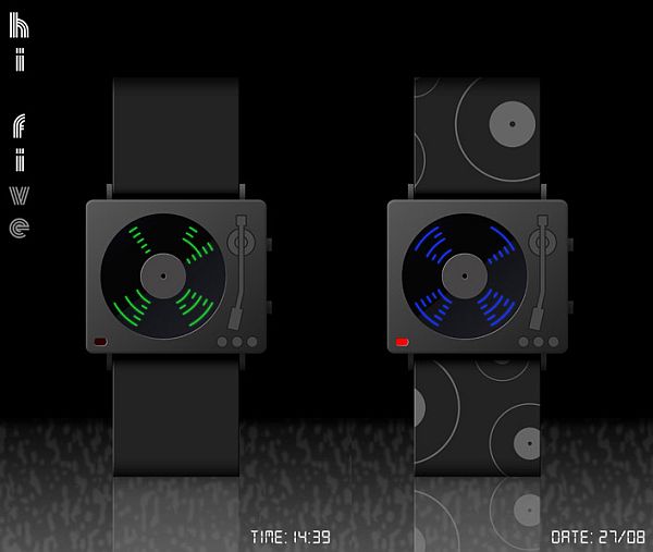 Hi-Five LED watch