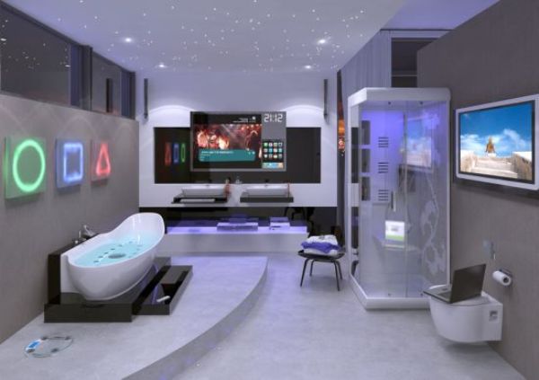 Hi-tech bathroom from Ideal Standard