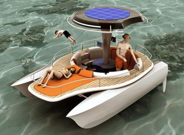 Jonathan Mahieddine’s human powered boat