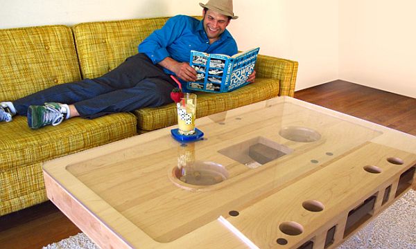 Mixtape Retro-riffic Coffee Table