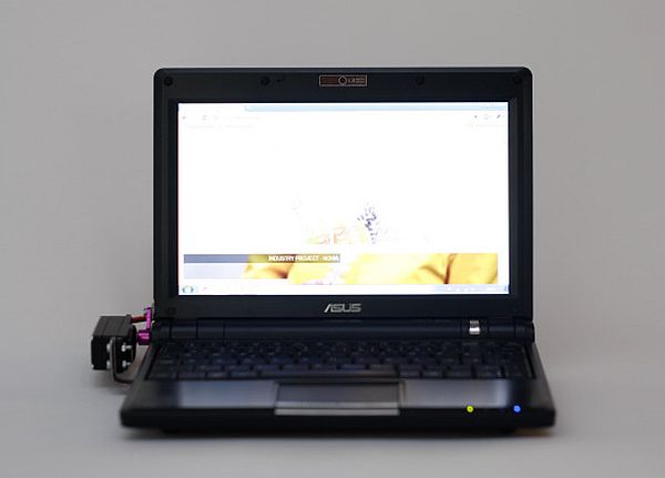 Motorised laptop