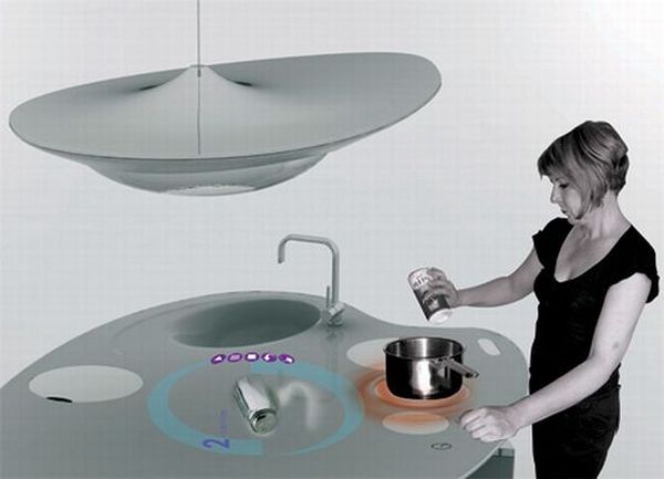Oniris futuristic kitchen