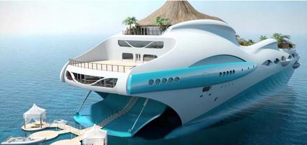 paradise yacht concept
