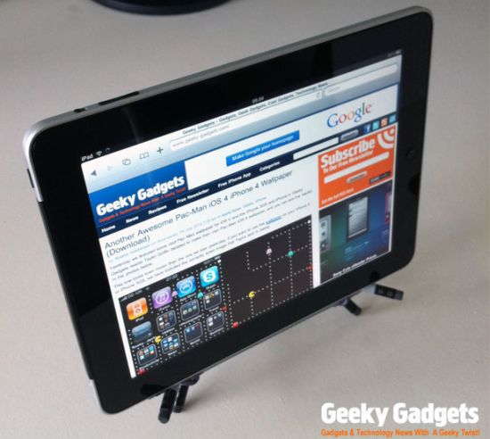 pencil ipad stand