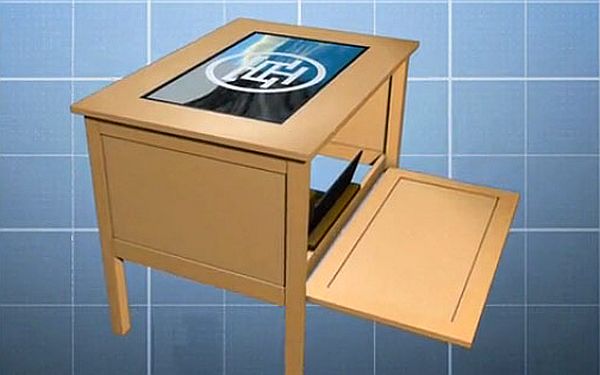 Playsurface multitouch computing table