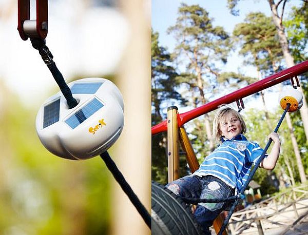 Solar-powered Son-X playgrounds
