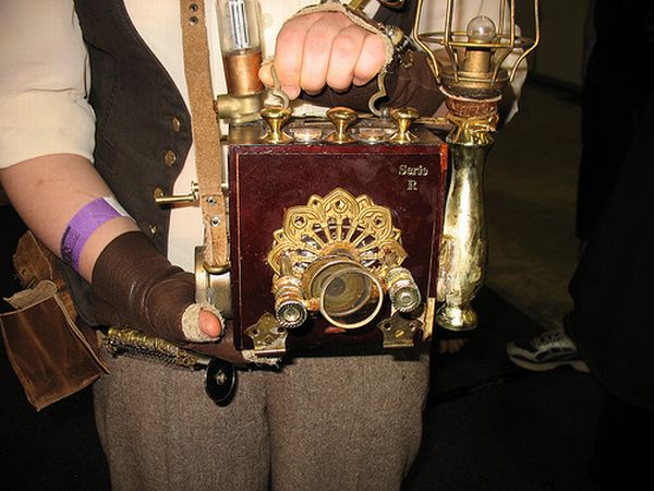 Steampunk camera