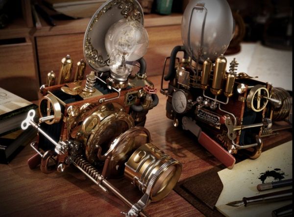 Steampunk camera