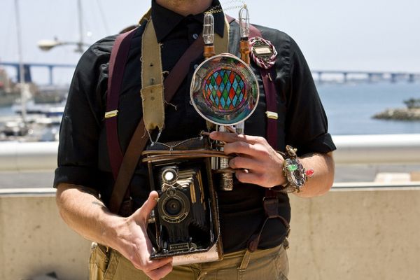 Steampunk camera