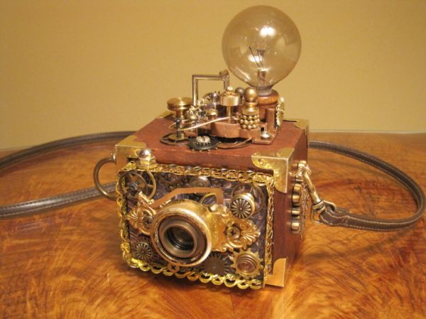 Steampunk camera