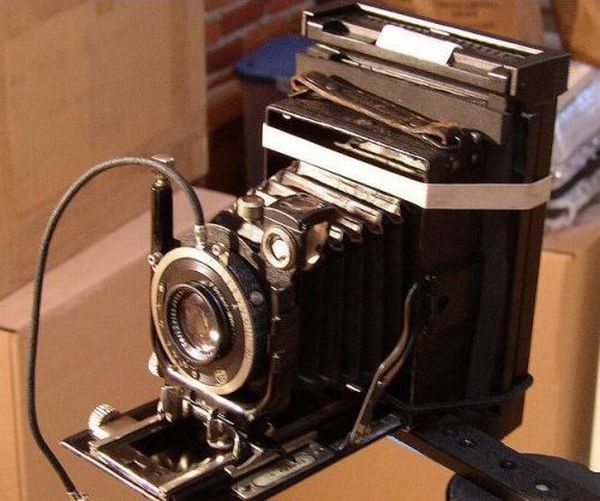 Steampunk camera