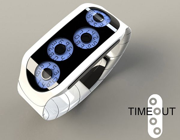 Timeout LCD watch