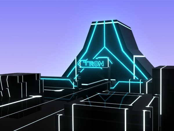 TRON: Legacy Roller Coaster
