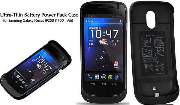 Ultra-Thin Battery Power Pack Case