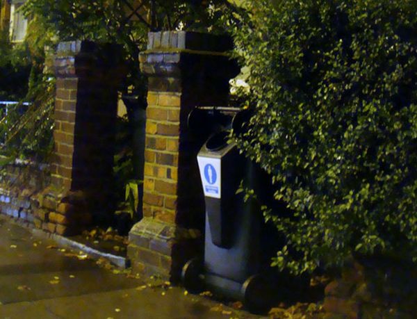 Wheelie bin Urinal