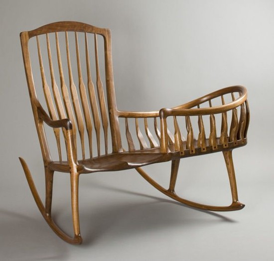 Cradle with Rocking Chair