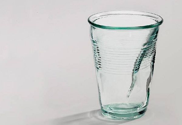 Crinkled Glass