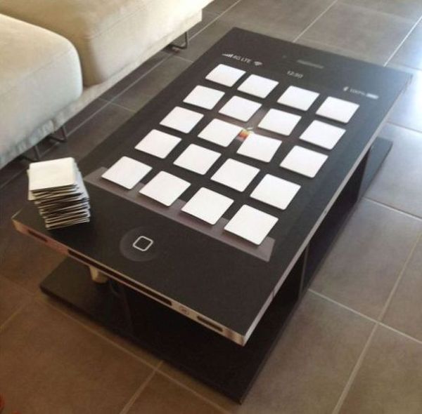 iPhone coffee table