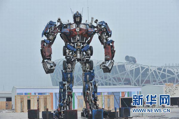 Chinese transformer Made From Auto parts