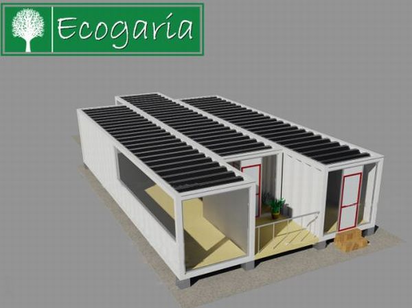 Ecogaria shipping container