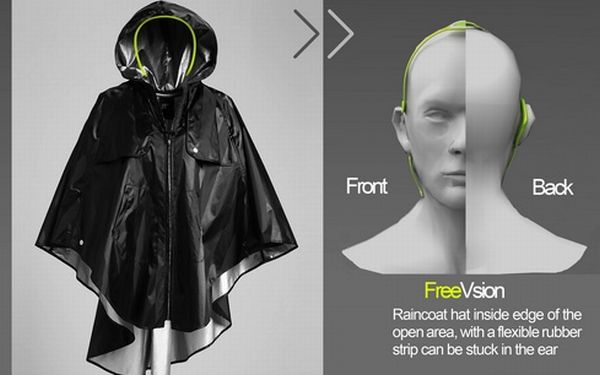freevision raincoat design