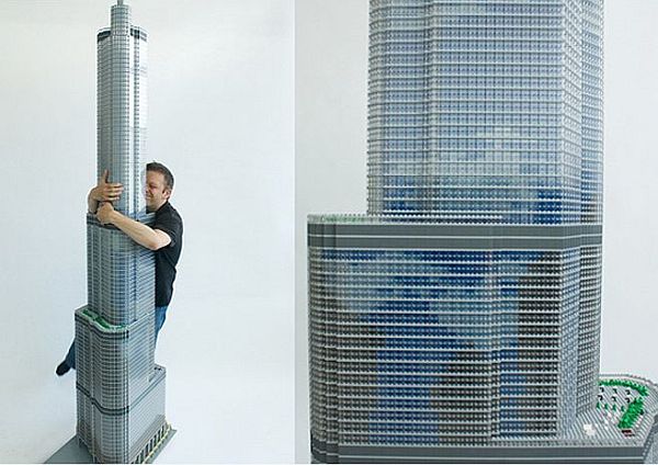 LEGO Replica of Trump Tower