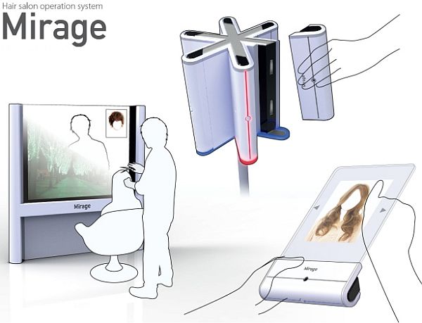 Mirage: Hair salon entertainment system