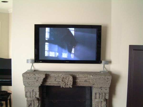 Plasma Screen Fireplace