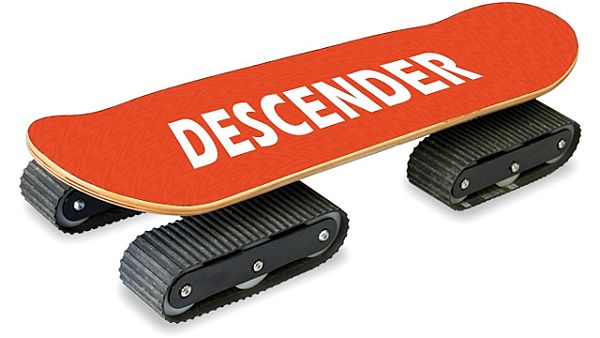Rockboard's Descender: Treaded Skateboard