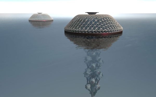 Self-sufficient underwater structures