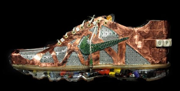 Shoes made from PC parts