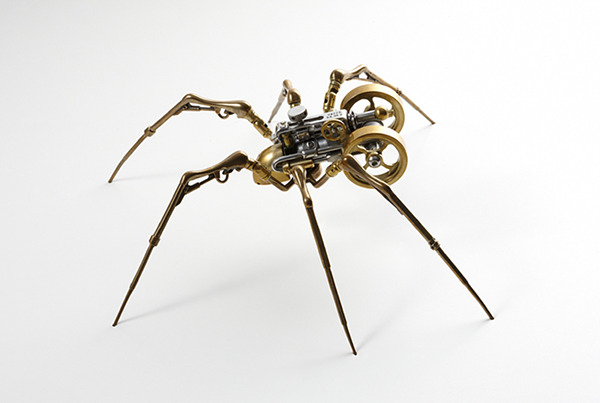 Steampunk spider
