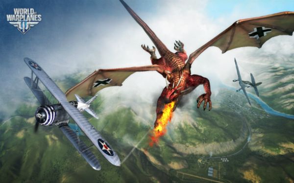 World of Warplanes announces dragons
