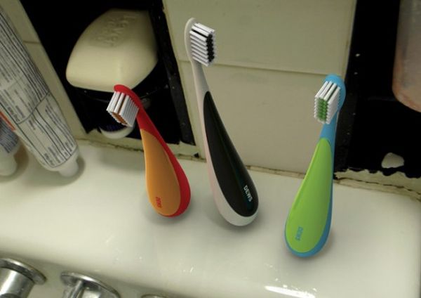 Standing toothbrush